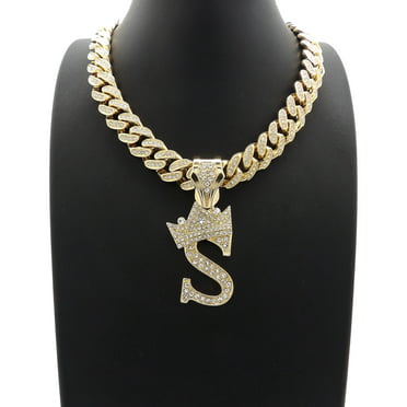 Details about   Mens Miami Cuban Link Curb Chain 14k Gold Plated Hip Hop 18.5MM Thick Chain 30" 